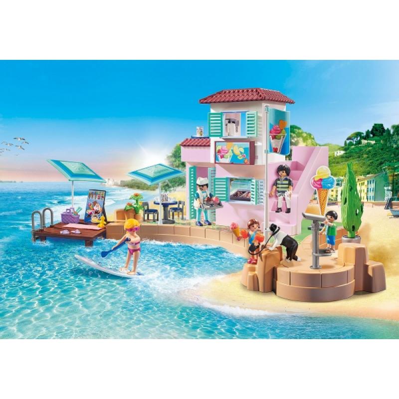 Playmobil diversion en familia heladeria en el puerto - Imagen 1