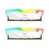 Memoria ram  ddr4 16gb 2x8gb 3600mhz teamgroup delta rgb - blanco - cl 18 - 1.35v tf4d416g3600hc18jdc01 - Imagen 1