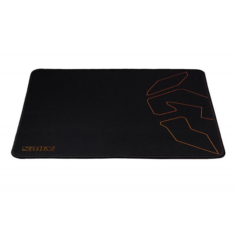 Alfombrilla gaming krom knout speed negro 320x270x3 - Imagen 1