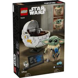 Lego star wars grogu con aerocuna