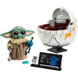 Lego star wars grogu con aerocuna