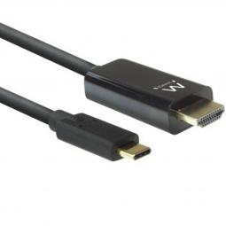 Cable adaptador ewent usb - c a hdmi 4k - 30hz macho - macho 2m - Imagen 1
