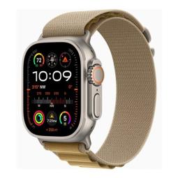 Smartwatch apple watch ultra 2 gps + cell 49mm natural titanium case alpine loop s