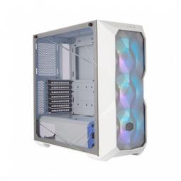 Torre atx coolermaster masterbox td500 mesh white - cristal templado - 3xven 120mm argb - controlador argb - Imagen 1