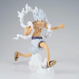 Figura banpresto one piece grandista nero monkey. d. luffy gear 5 21cm