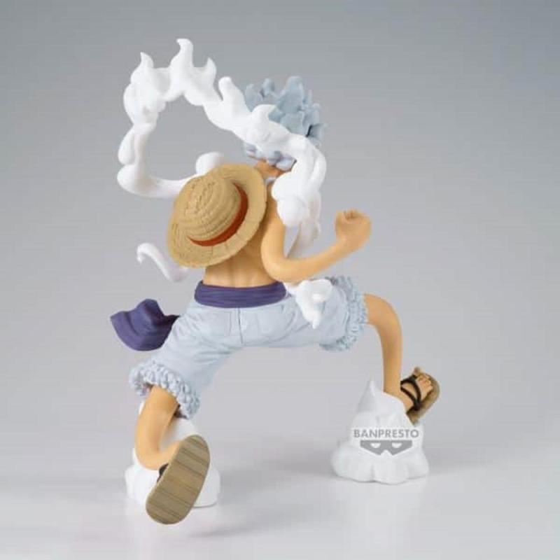 Figura banpresto one piece grandista nero monkey. d. luffy gear 5 21cm