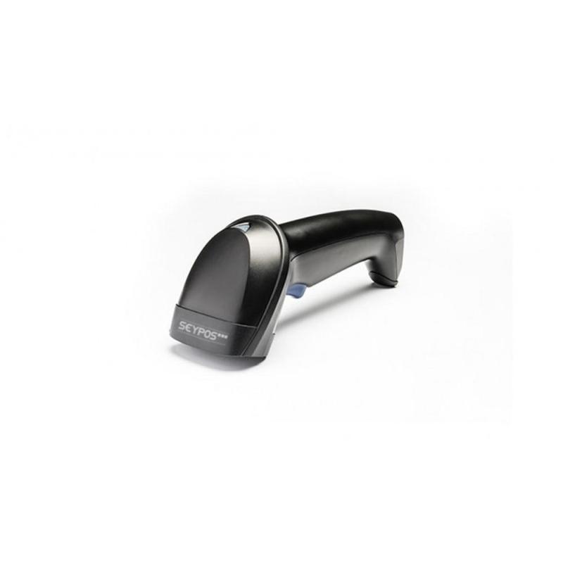 Lector codigo barras seypos scan - code i2d usb negro con soporte