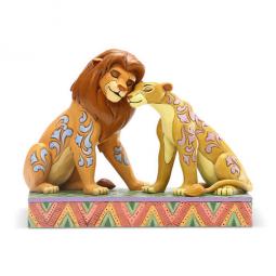 Figura enesco disney el rey leon simba y nala - Imagen 1