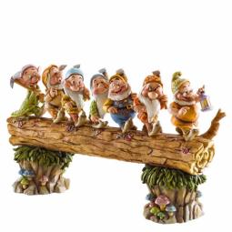 Figura enesco disney los siete enaninos y blancanieves los 7 enanitos - Imagen 1