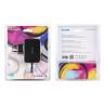 Cargador de pared tooq tqlc - usbcgan45pd 45w usb tipo c negro
