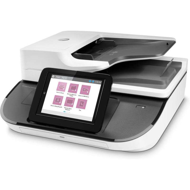 Escaner hp documental digital sender flow 8500fn2 adf - duplex
