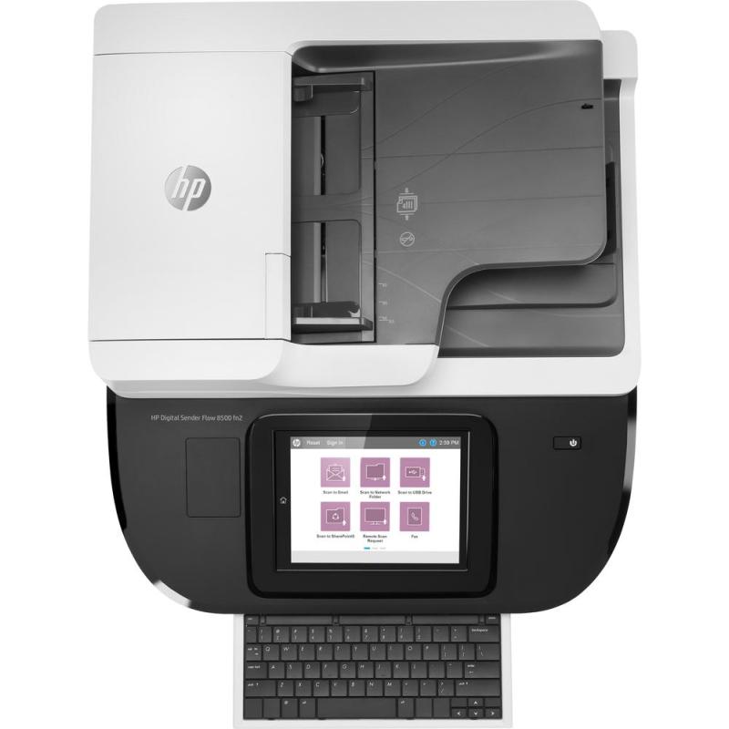 Escaner hp documental digital sender flow 8500fn2 adf - duplex
