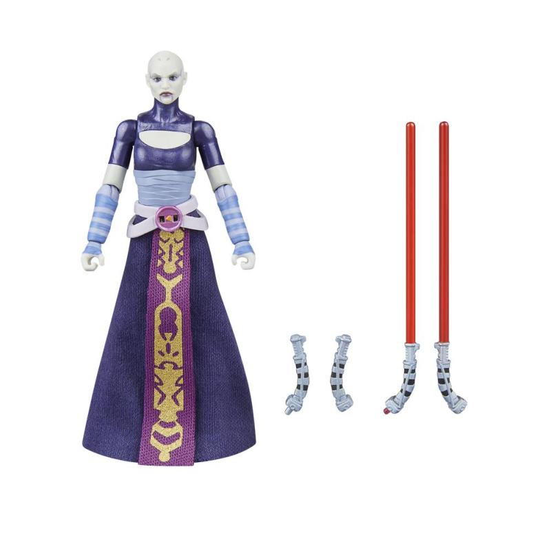 Figura hasbro star wars the clone wars asajj ventress
