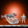 Figura hasbro star wars landspeeder & luke skywalker (tatooine)