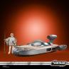 Figura hasbro star wars landspeeder & luke skywalker (tatooine)