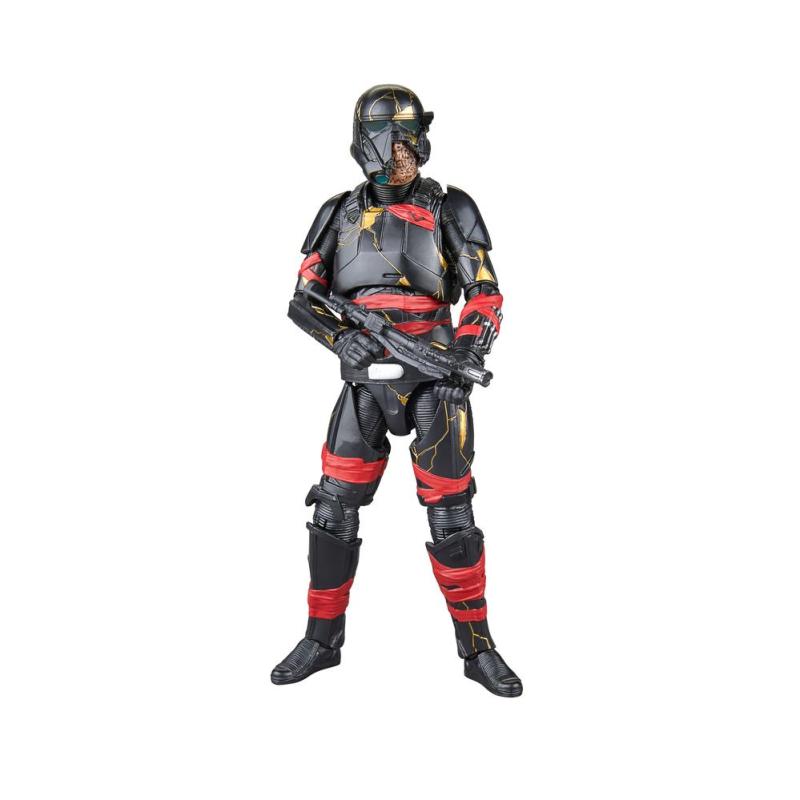 Figura hasbro star wars the black series ahsoka night trooper