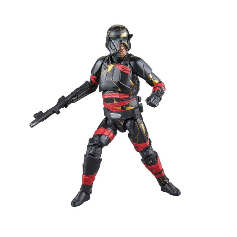 Figura hasbro star wars the black series ahsoka night trooper