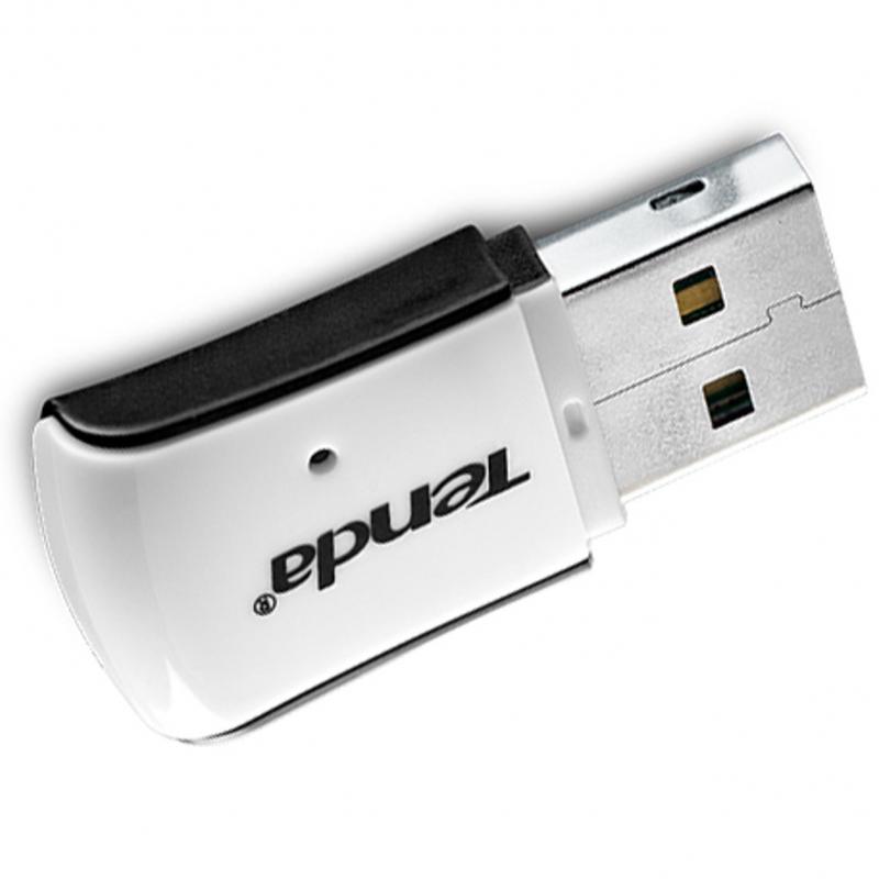 Mini adaptador usb 2.0 wifi 2.4 ghz nano inalambrico tenda - Imagen 1