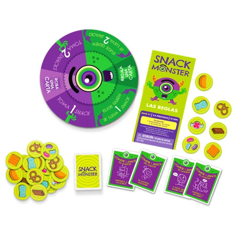 Juego de mesa snack monster