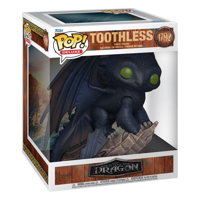 Funko pop deluxe como entrenar a tu dragón desdentao