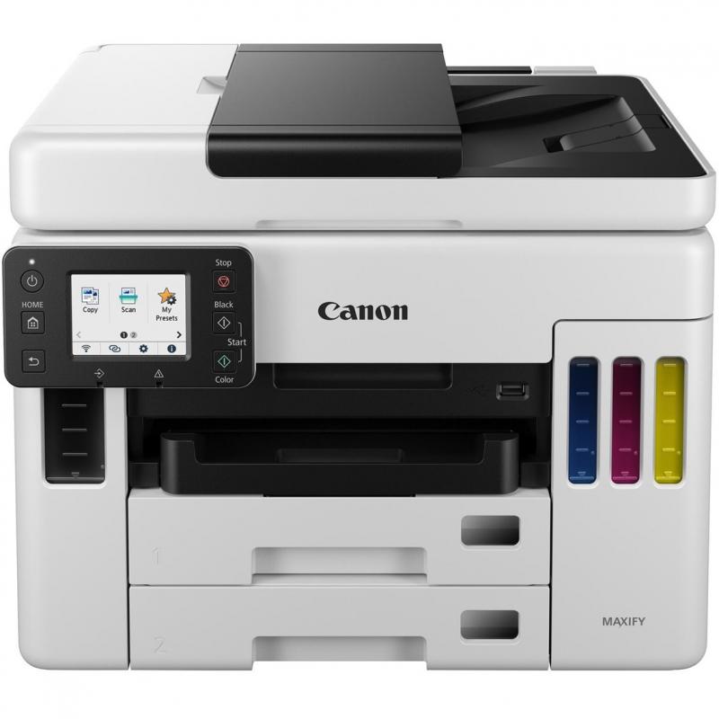 Multifuncion canon maxify gx7050 inyeccion color fax -  a4 -  24ppm -  usb -  red -  wifi -  duplex impresion -  d - adf 50 hoja