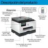Multifuncion inyeccion hp officejet pro 9135e color duplex