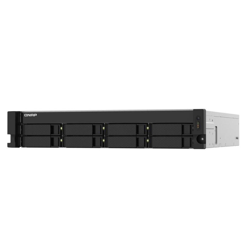Servidor nas qnap ts - 832pxu - 4g 8 bahias 2u rack 4gb gigabit ethernet