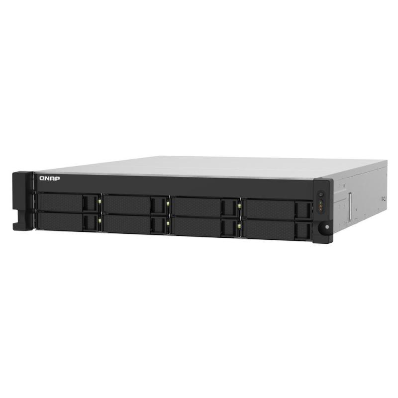 Servidor nas qnap ts - 832pxu - 4g 8 bahias 2u rack 4gb gigabit ethernet