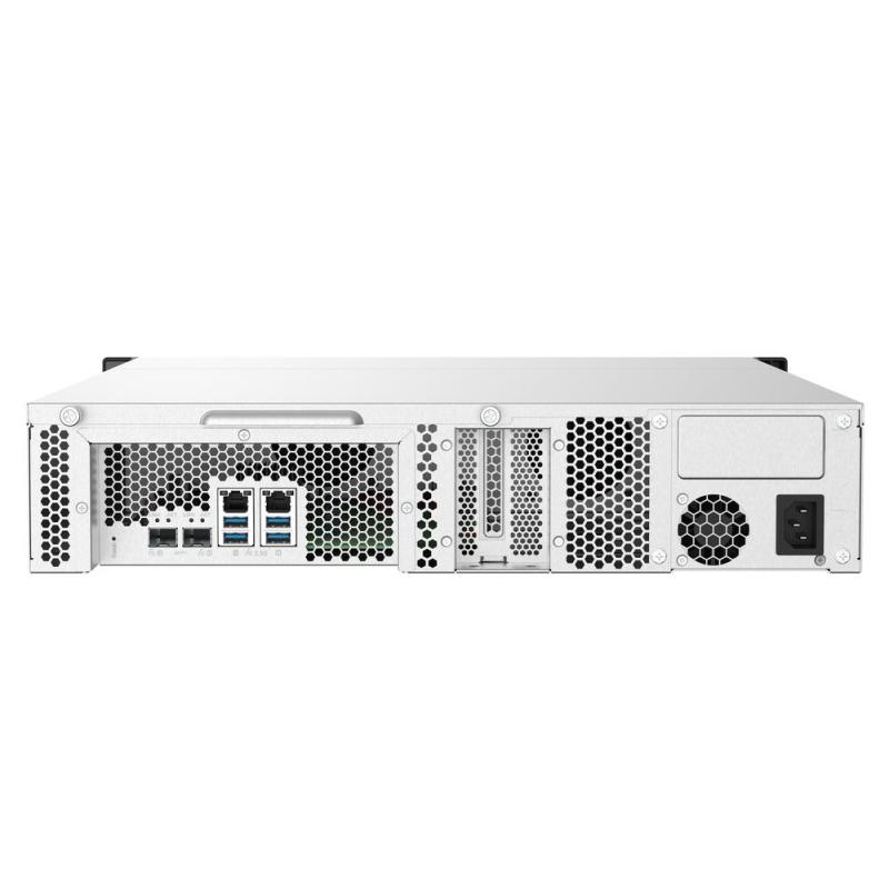 Servidor nas qnap ts - 832pxu - 4g 8 bahias 2u rack 4gb gigabit ethernet