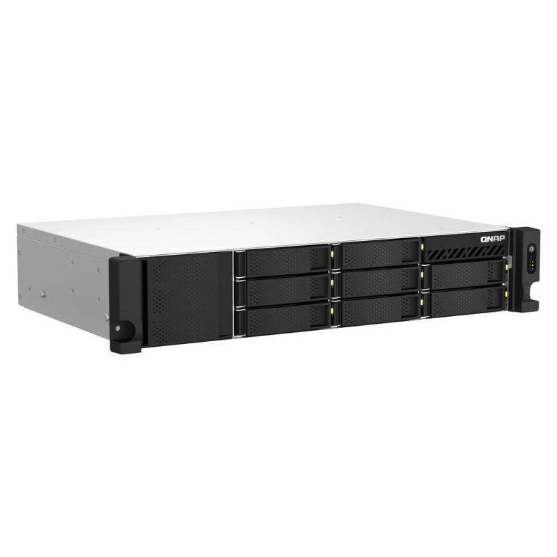 Servidor nas qnap ts - 873aeu - 4g 8 bahias 2u rack 4gb gigabit ethernet