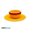 Set cuenco y platillo abystyle one piece sombrero de paja