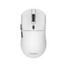 Mouse raton coolbox w03 ultraligero blanco 10000 dpi gaming inalambrico rf+bt