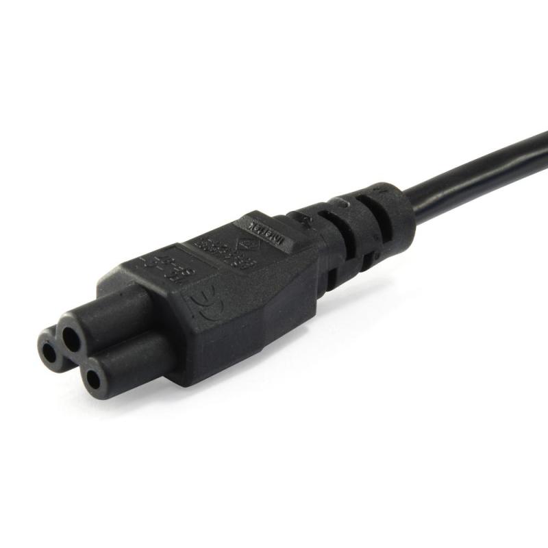 Cable alimentacion c5 a cee7 - 4 equip trebol 1.8m