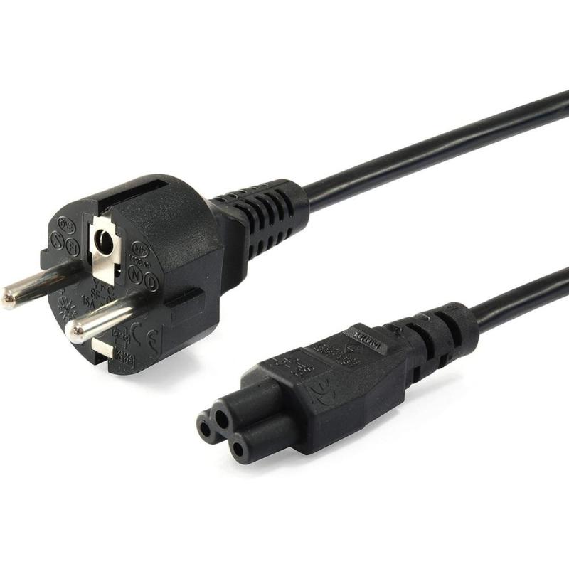 Cable alimentacion c5 a cee7 - 4 equip trebol 1.8m