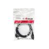 Cable alimentacion c5 a cee7 - 4 equip trebol 1.8m