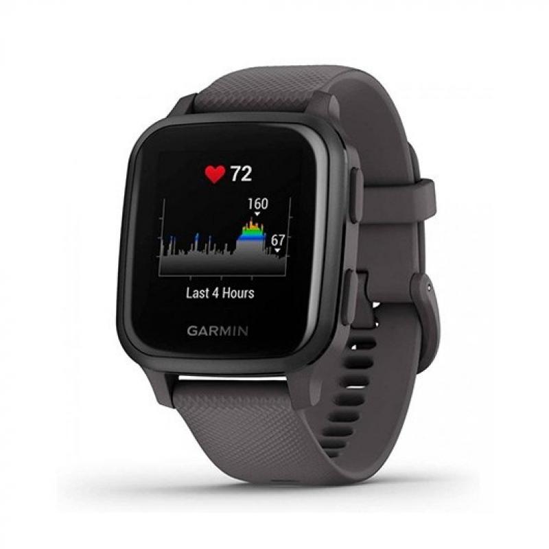 Smartwatch garmin sportwatch gps venu sq - f.cardiaca - gps - glonass - galileo - bt - c. estres - gris - Imagen 1