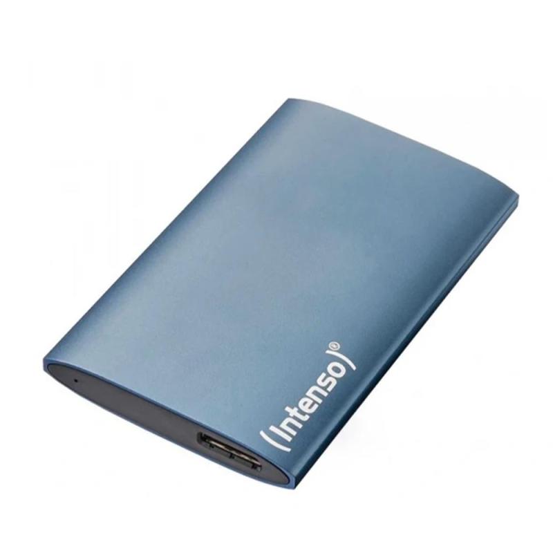 Disco duro externo solido ssd intenso premium edition azul 1tb usb 3.2