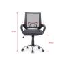Silla de oficina equip 651014 gris ergonomica
