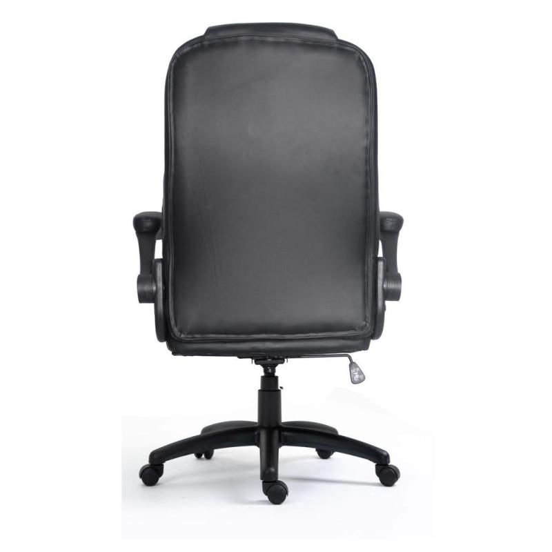 Silla de oficina equip 651006 negra respaldo acolchado ergonomica