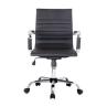 Silla de oficina equip 651002 negra ergonomica respaldo medio