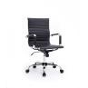 Silla de oficina equip 651002 negra ergonomica respaldo medio