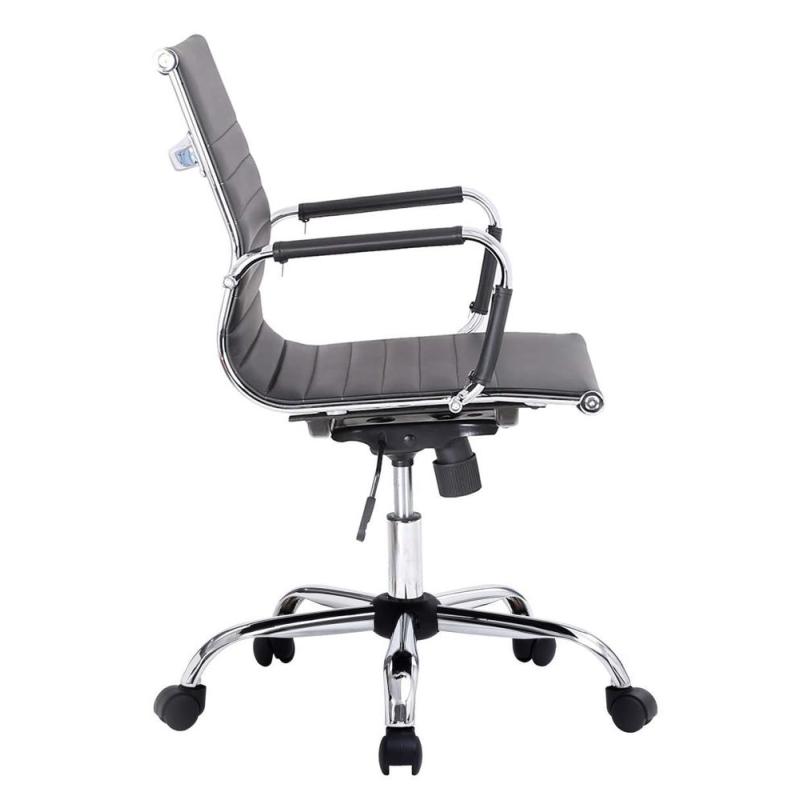 Silla de oficina equip 651002 negra ergonomica respaldo medio