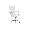 Silla de oficina equip 651017 blanca ergonomica respaldo alto