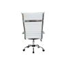 Silla de oficina equip 651017 blanca ergonomica respaldo alto