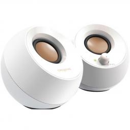 Altavoces creative pebble 2.0 speaker usb - blanco - Imagen 1
