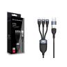 Cable usb 3in1 conceptronic 2m pd 3.0 100w 20v 5a 480mbps e - mark