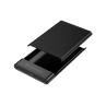 Caja externa 2.5 pulgadas usb - c conceptronic dante06b hasta 6gbs de 7mm hasta 9.5mm