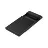 Caja externa 2.5 pulgadas usb - c conceptronic dante06b hasta 6gbs de 7mm hasta 9.5mm