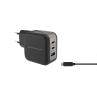 Cargador de pared conceptronic althea17b 67w 2x usb tipo c 1x usb tipo a