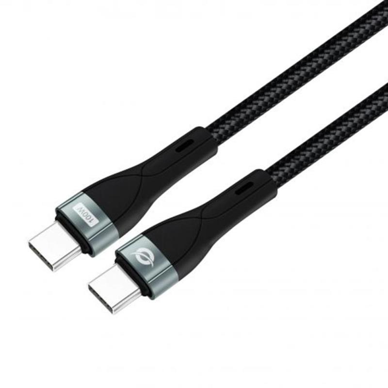 Cable usb - c conceptronic macho - macho 2m pd 3.0 100w 20v 5a 480mbps e - mark